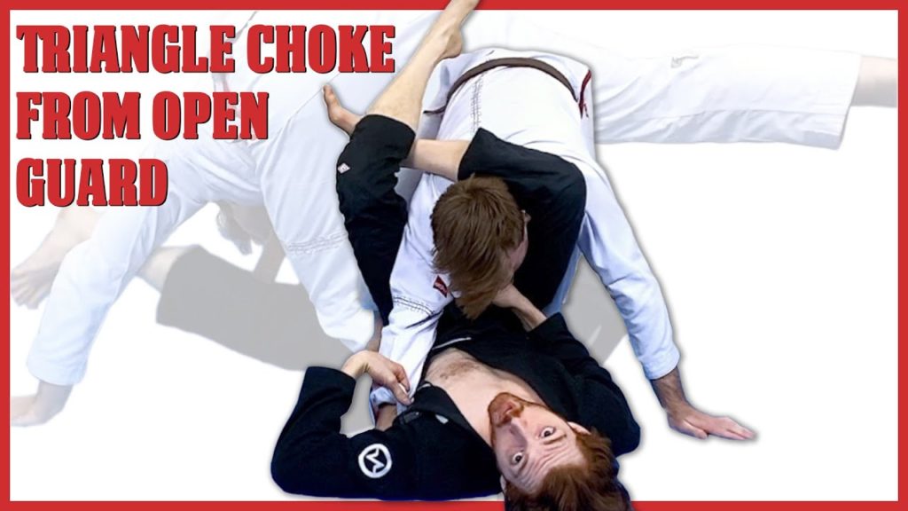 An Amazing Triangle Choke Setup From Open Guard - Grapplearts