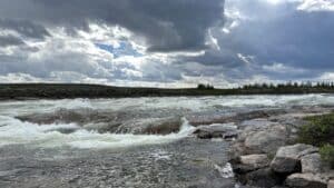 Portage Rapids, Thlewiaza River, Nunavut